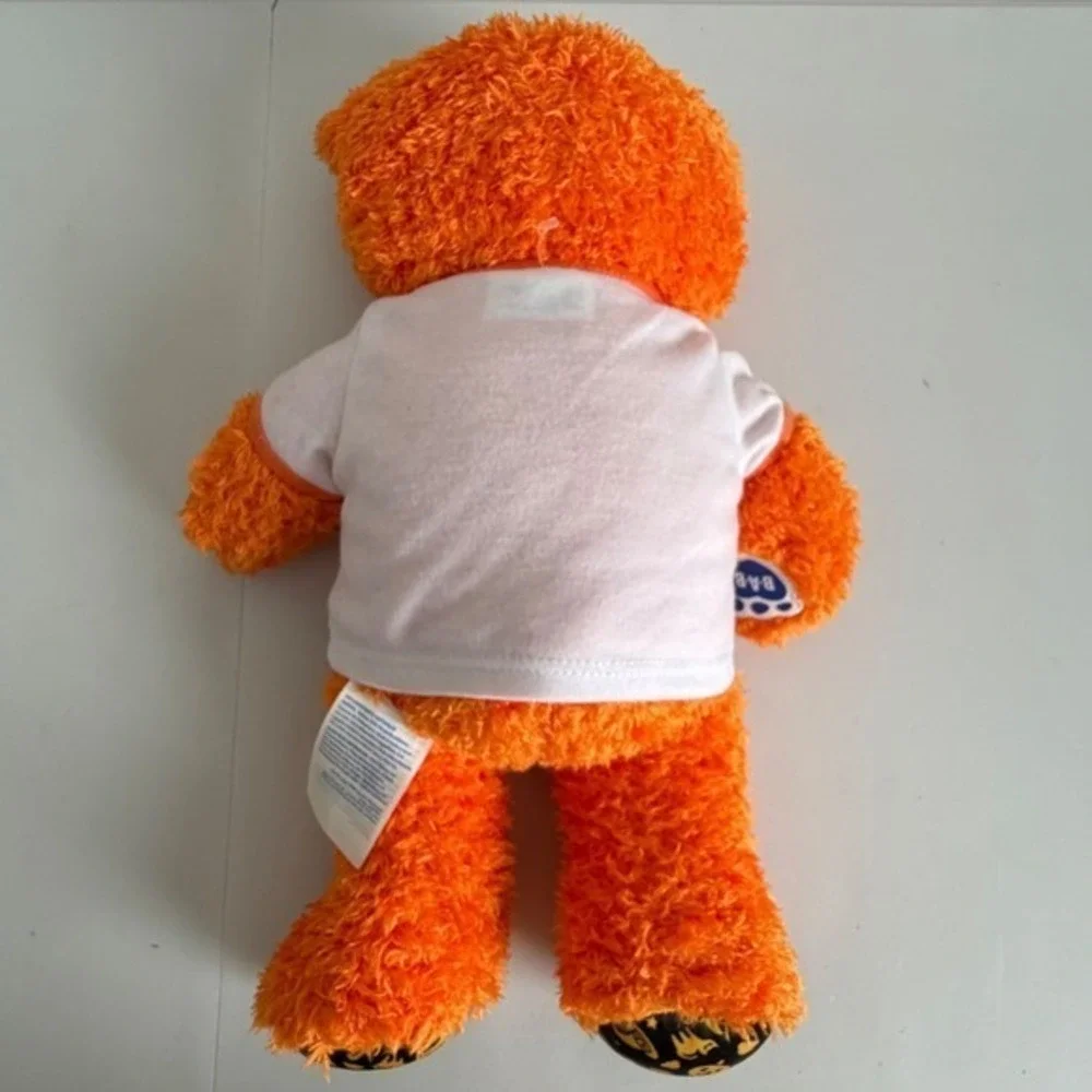 Build-A-Bear Workshop Pumpkin Glow Bear Halloween Plush Orange 16